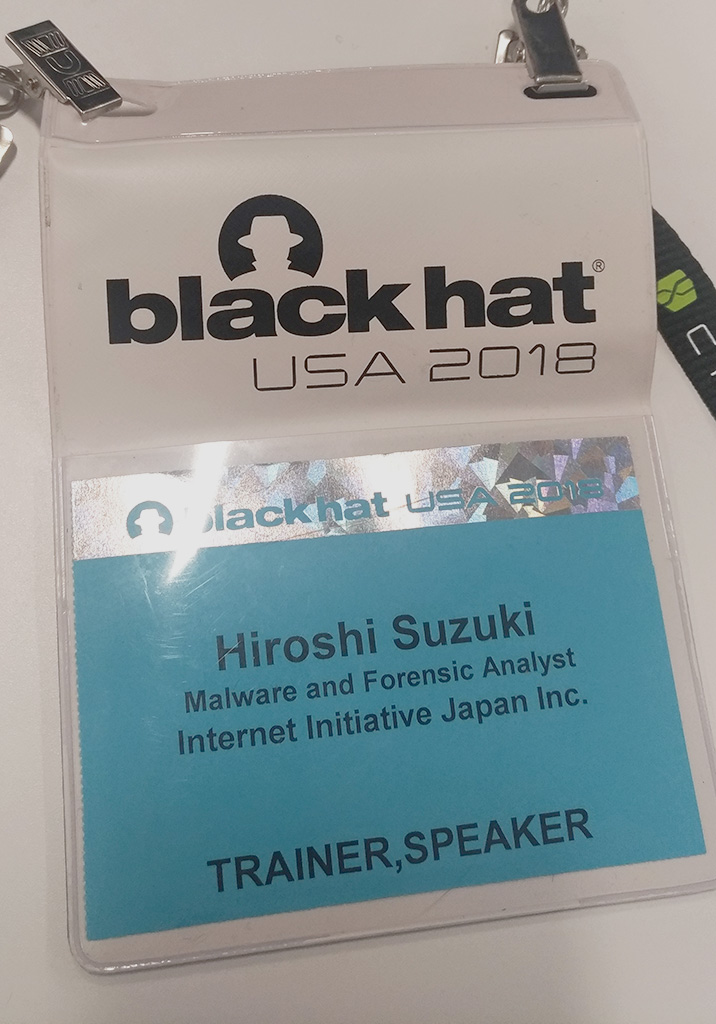 「Black Hat USA でトレーニング講師になってみた」のイメージ